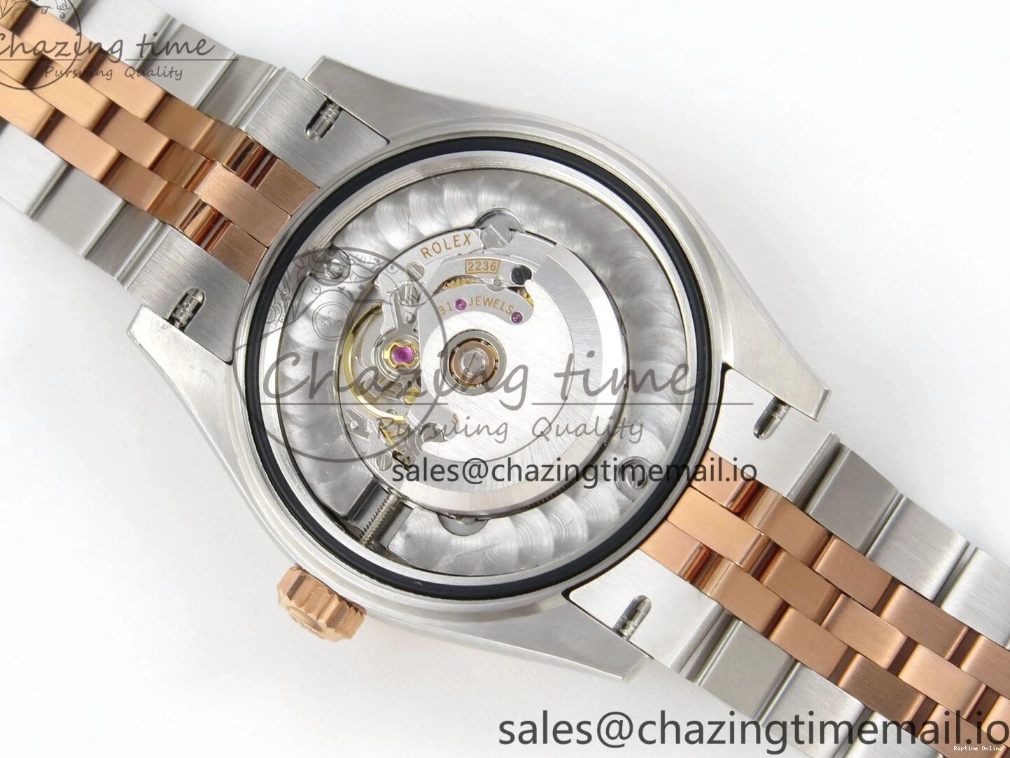 1230 DateJust 31 278271 THBF 1:1 Best Edition 904L Steel White Diamonds Dial on SS RG Jubilee Bracelet HZ Cal. Classic 24